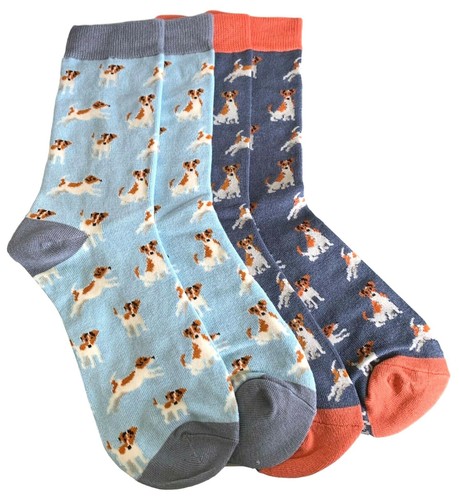 Jack russell socks - jack, 2