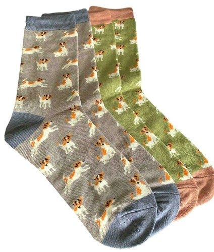 Jack russell socks ladies - socks, 2