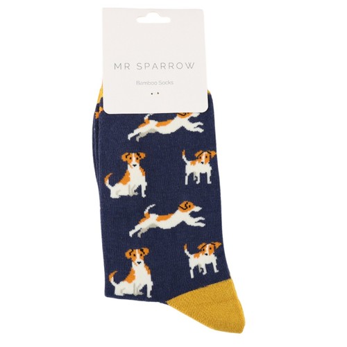 Sparrow jack russell socks - russell,